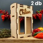 Nagy gourmet ajándékcsomag - Chipotle, Black Royal, Szilva Chutney és Mangó-chili