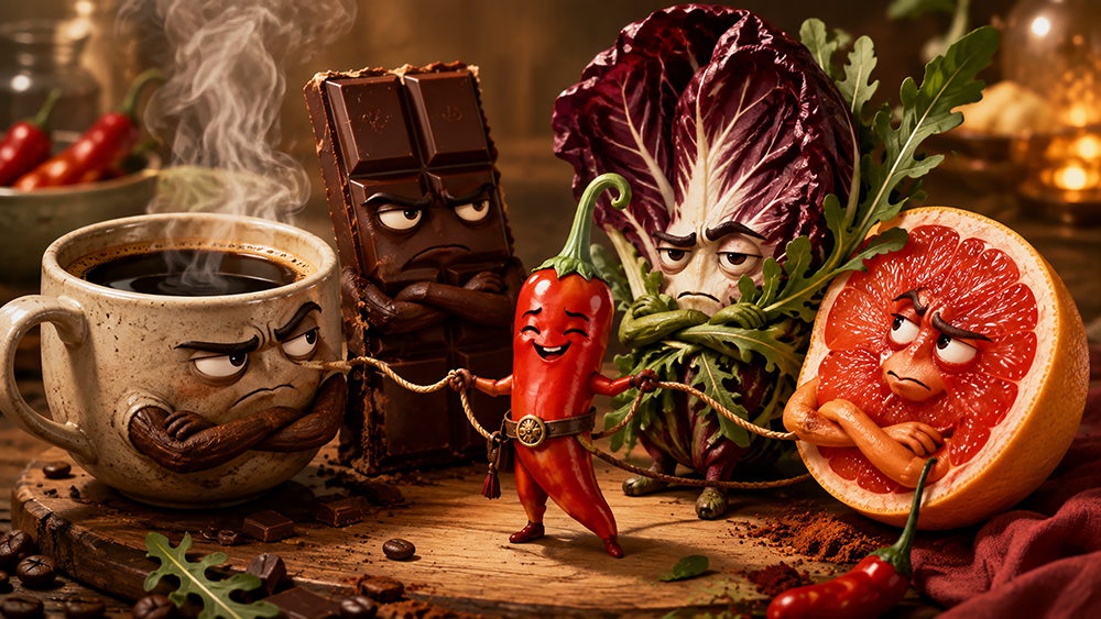 A keserű íz és a chili