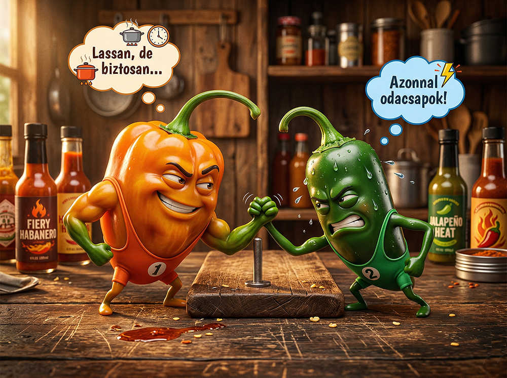 Miért csíp másképp a habanero, mint a jalapeño? A kapszaicin öt fő típusa