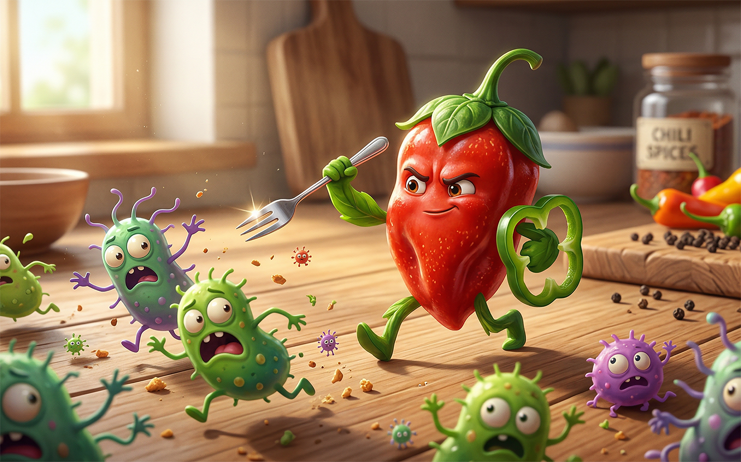 A chili baktériumokat öl – mutatjuk, hogyan használd ki ezt a konyhában