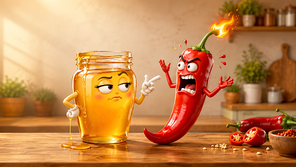 Az édes íz és a chili